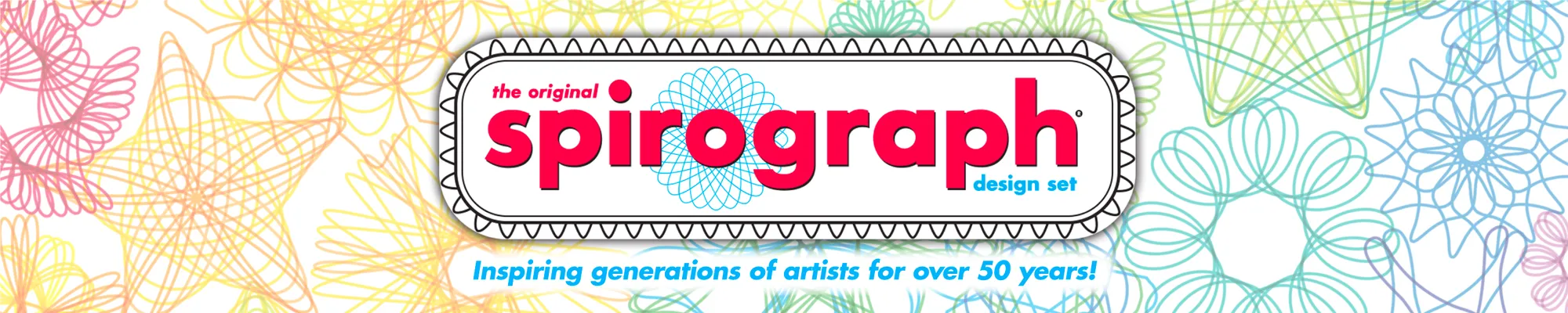 The Original Spirograph design set: inspiring generations of artists for over 50 years