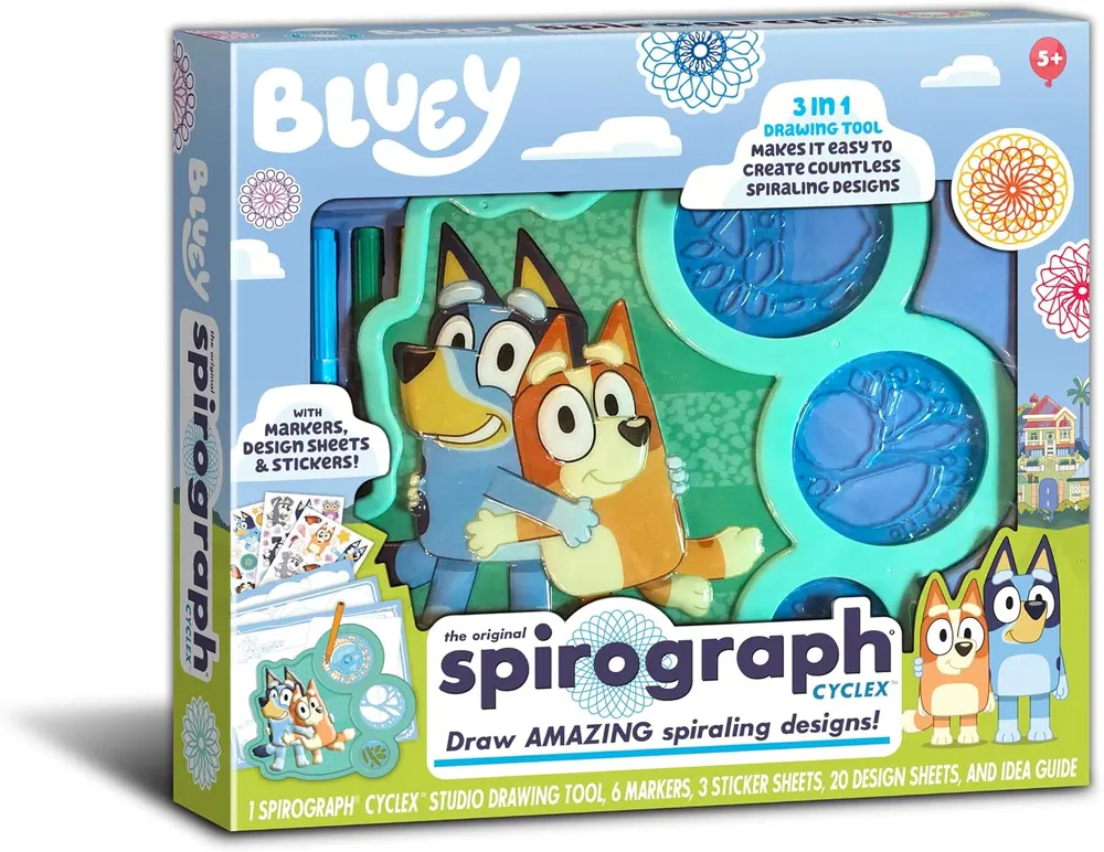 Spirograph Cyclex Studio Bluey, photo 1