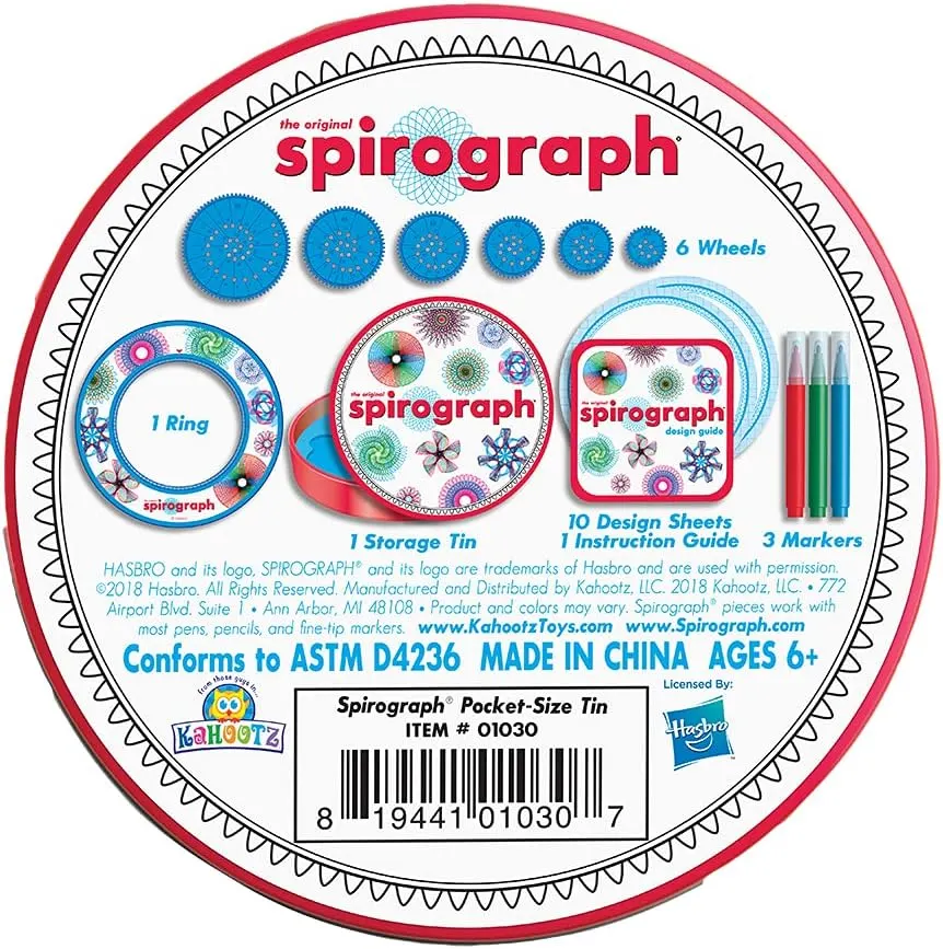 Spirograph Mini Gift Tin, photo 4
